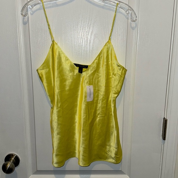 Banana Republic Tops - NWT Banana Republic silk cami, adjustable straps, bright yellow, size -S